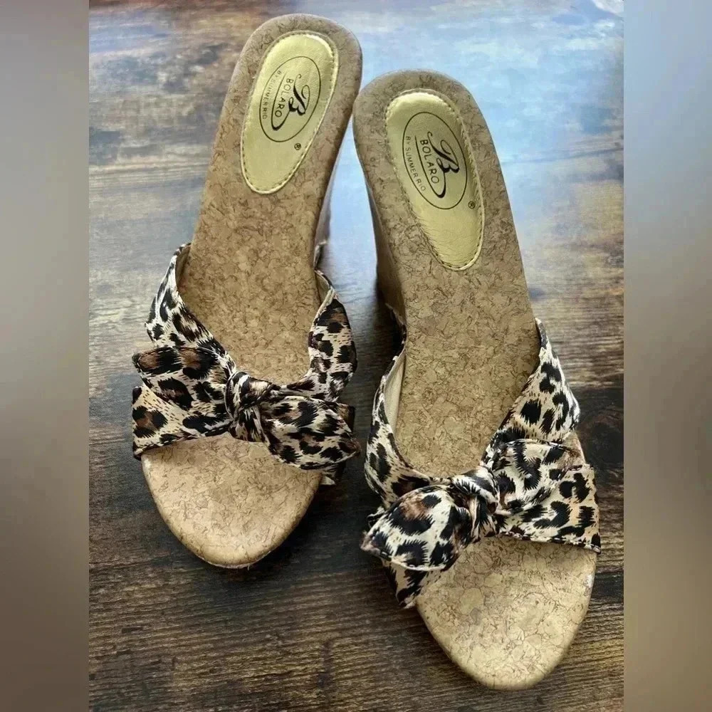 Bolaro | by Summer Rio. Womens slide, wedge sandal. Size: 8